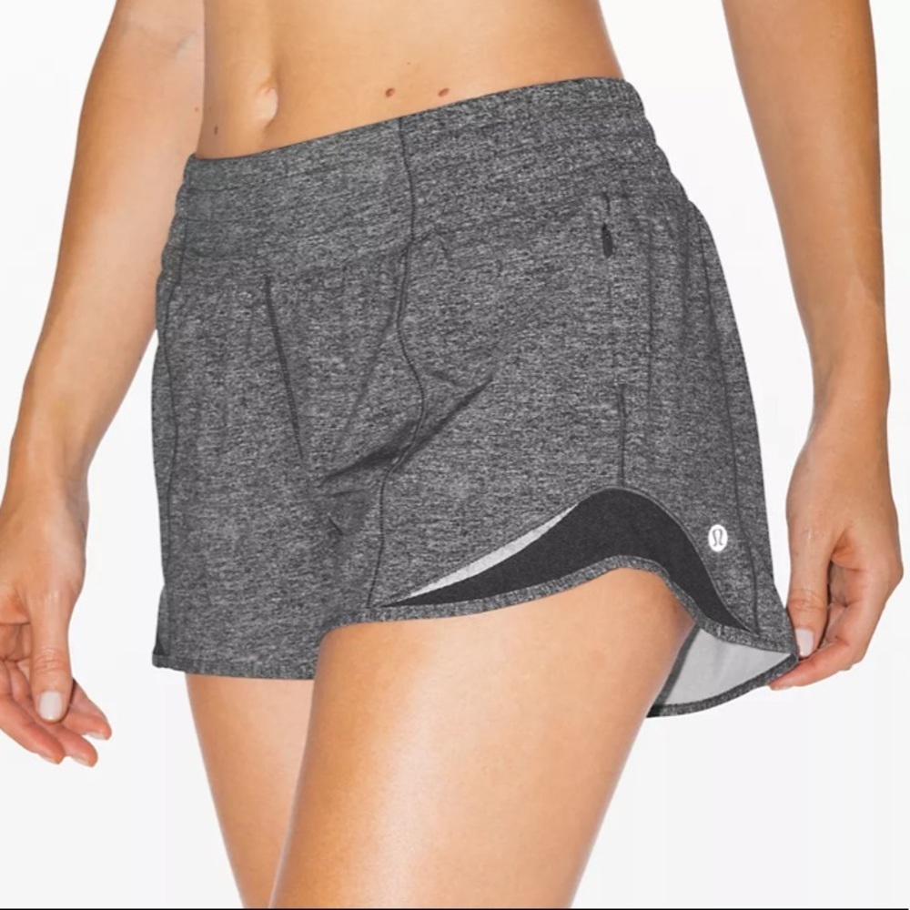 Gray lululemon shorts, style is “hottie hot”, size 8 reg ‼️‼️